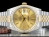 劳力士 (Rolex) Datejust 36 Champagne Jubilee Crissy Dial 16233 